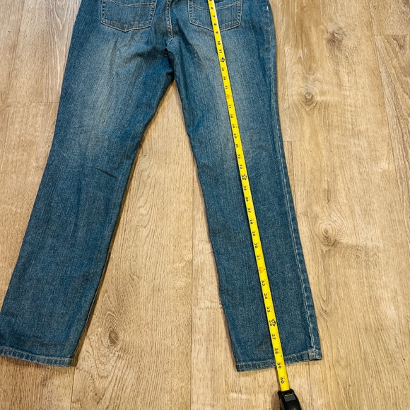 J. JILL Denim Jeans Women Size 10 petite stretch skinny jeans 32x29 - Picture 9 of 12